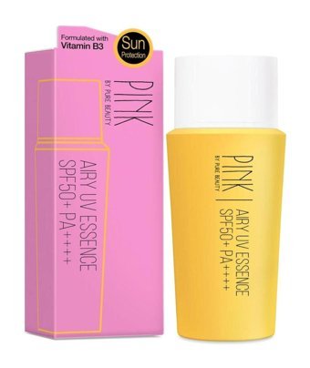 Pink By Pure Beauty 50 Faktör Tüm Ciltler İçin Leke Karşıtı Nemlendirici Yağsız Suya Dayanıklı Yüz ve Vücut Güneş Kremi 50 ml