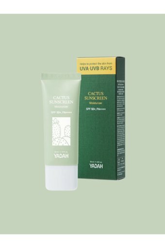 Yadah Sun 50 Faktör Tüm Ciltler İçin Leke Karşıtı Nemlendirici Yağsız Suya Dayanıklı Yüz ve Vücut Güneş Kremi 35 ml