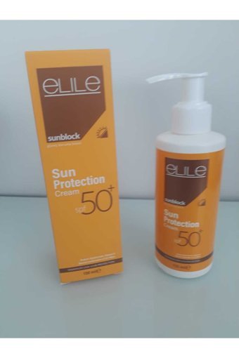 Elile Sun Protection 50 Faktör Tüm Ciltler İçin Leke Karşıtı Nemlendirici Yağsız Suya Dayanıklı Yüz ve Vücut Güneş Kremi 150 ml