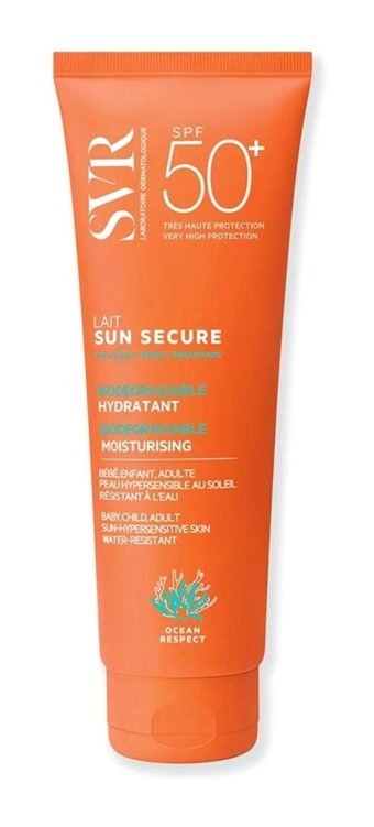 Svr Sunsecure Lai̇t 50 Faktör Tüm Ciltler İçin Nemlendirici Suya Dayanıklı Yüz Güneş Kremi 250 ml