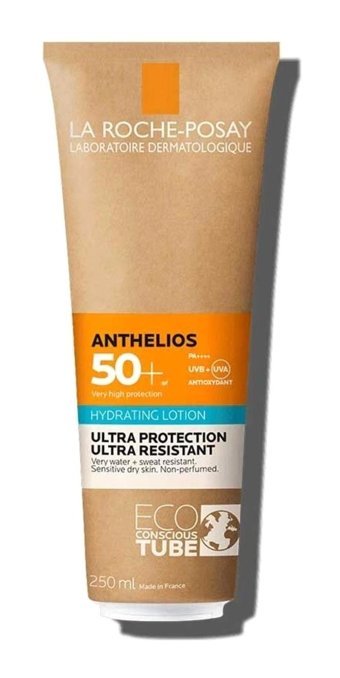 La Roche Posay 50 Faktör Tüm Ciltler İçin Leke Karşıtı Nemlendirici Yağsız Suya Dayanıklı Yüz ve Vücut Güneş Losyonu 250 ml