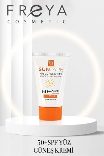 Freya 50 Faktör Tüm Ciltler İçin Nemlendirici Suya Dayanıklı Yüz ve Vücut Güneş Kremi 50 ml