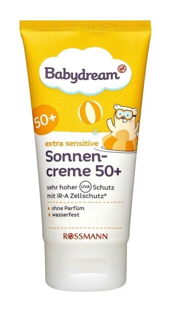 Babydream 50 Faktör Hassas Ciltler İçin Nemlendirici Suya Dayanıklı Yüz Güneş Kremi 75 ml