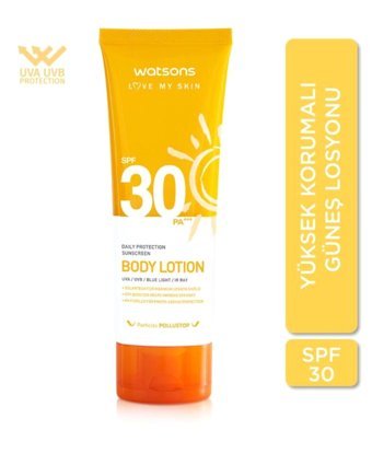Watsons Daıly Protectıon 30 Faktör Tüm Ciltler İçin Nemlendirici Suya Dayanıklı Vücut Güneş Kremi 100 ml
