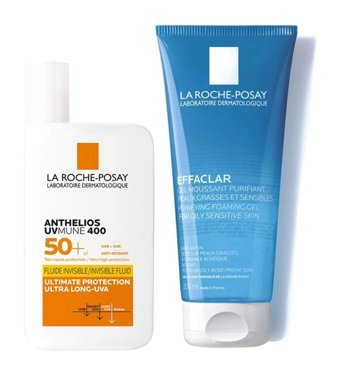 La Roche Posay 50 Faktör Yağlı Ciltler İçin Leke Karşıtı Nemlendirici Yağsız Suya Dayanıklı Yüz ve Vücut Güneş Kremi 50 ml