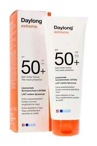 Daylong 50 Faktör Tüm Ciltler İçin Leke Karşıtı Nemlendirici Yağsız Suya Dayanıklı Yüz ve Vücut Güneş Losyonu 50 ml
