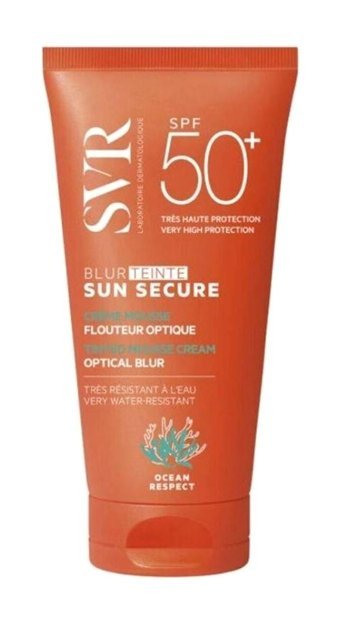 Svr Sun 50 Faktör Tüm Ciltler İçin Leke Karşıtı Nemlendirici Yağsız Suya Dayanıklı Yüz ve Vücut Güneş Kremi 50 ml