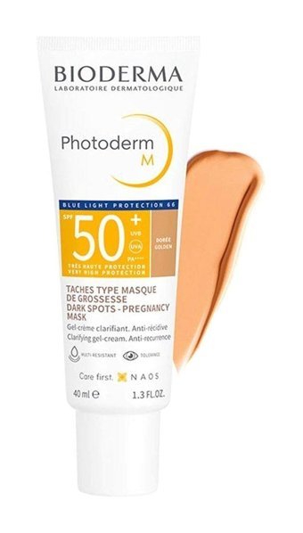 Bioderma Photoderm M 50 Faktör Tüm Ciltler İçin Leke Karşıtı Nemlendirici Suya Dayanıklı Yüz Güneş Kremi 40 ml