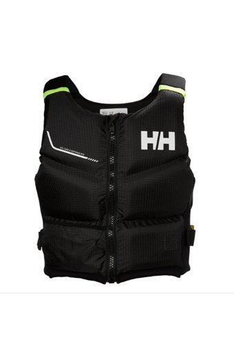 Helly Hansen HHA.33841 50 Newton Fermuarlı Sertifikalı Profesyonel Yetişkin Siyah Can Yeleği