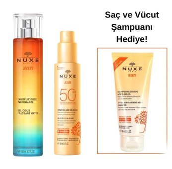 Nuxe 50 Faktör Tüm Ciltler İçin Nemlendirici Suya Dayanıklı Yüz Güneş Kremi 50 ml