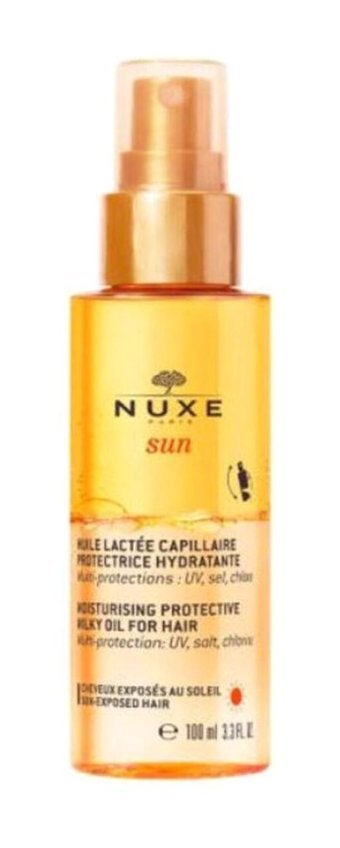 Nuxe Moisturising Protective 50 Faktör Tüm Ciltler İçin Leke Karşıtı Nemlendirici Yağsız Suya Dayanıklı Yüz ve Vücut Güneş Kremi 100 ml