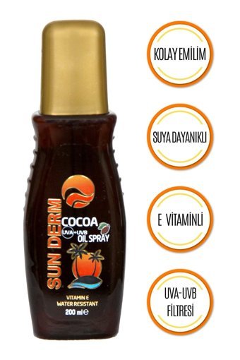 Sunderm 50 Faktör Tüm Ciltler İçin Nemlendirici Suya Dayanıklı Yüz Güneş Kremi 200 ml