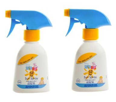 Sebamed 50 Faktör Tüm Ciltler İçin Leke Karşıtı Nemlendirici Yağsız Suya Dayanıklı Yüz ve Vücut Güneş Kremi 2x200 ml