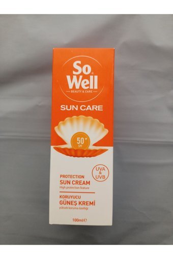 Sowell Sun Care 50 Faktör Tüm Ciltler İçin Leke Karşıtı Nemlendirici Yağsız Suya Dayanıklı Yüz ve Vücut Güneş Kremi 100 ml