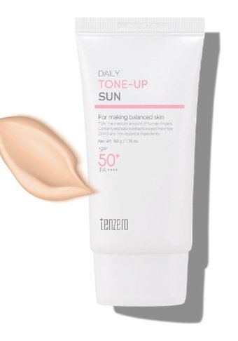 Tenzero Renkli 50 Faktör Tüm Ciltler İçin Nemlendirici Kapatıcılı Suya Dayanıklı Yüz Güneş Kremi 50 ml