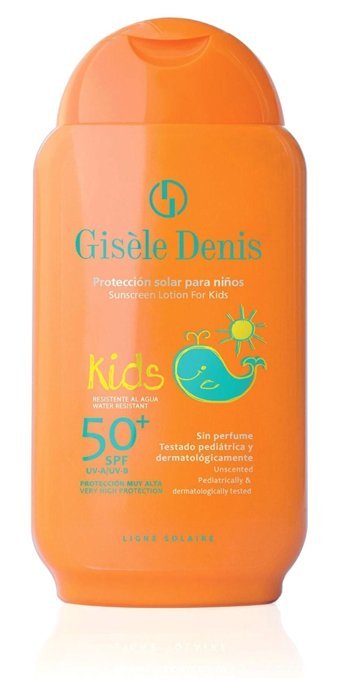 Gisele Denis 50 Faktör Tüm Ciltler İçin Nemlendirici Suya Dayanıklı Yüz ve Vücut Güneş Losyonu 200 ml