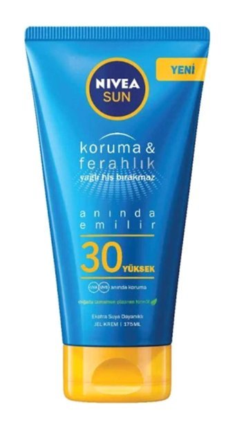 Nivea Sun 360 30 Faktör Tüm Ciltler İçin Leke Karşıtı Nemlendirici Yağsız Suya Dayanıklı Yüz ve Vücut Güneş Kremi 175 ml