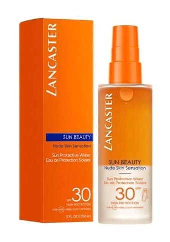 Lancaster 30 Faktör Tüm Ciltler İçin Nemlendirici Suya Dayanıklı Yüz Güneş Kremi 150 ml
