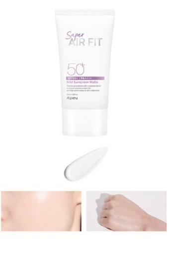 Missha Super Air Fit Mild 50 Faktör Tüm Ciltler İçin Leke Karşıtı Nemlendirici Yağsız Suya Dayanıklı Yüz ve Vücut Güneş Kremi 50 ml