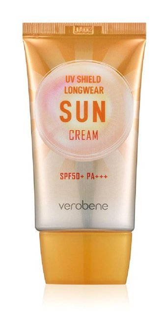 Verobene 50 Faktör Tüm Ciltler İçin Leke Karşıtı Nemlendirici Yağsız Suya Dayanıklı Yüz ve Vücut Güneş Kremi 50 ml