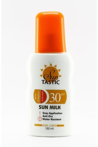 Suntastic Sun 30 Faktör Tüm Ciltler İçin Leke Karşıtı Nemlendirici Yağsız Suya Dayanıklı Yüz ve Vücut Güneş Losyonu 150 ml