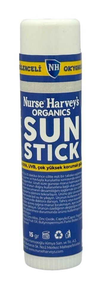 Nurse Harvey'S 50 Faktör Tüm Ciltler İçin Nemlendirici Suya Dayanıklı Yüz Güneş Kremi 15 ml