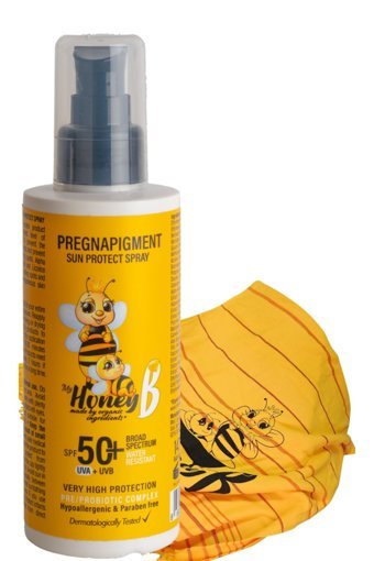 My Honey B Renkli 50 Faktör Tüm Ciltler İçin Leke Karşıtı Nemlendirici Kapatıcılı Suya Dayanıklı Yüz Güneş Kremi 147 ml