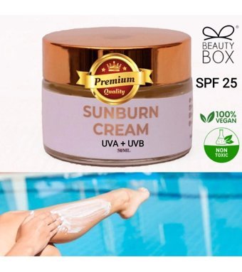 Beauty Box 25 Faktör Tüm Ciltler İçin Nemlendirici Suya Dayanıklı Yüz Güneş Kremi 50 ml