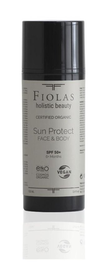Fiolas Sun Protect Face & Body 50 Faktör Tüm Ciltler İçin Nemlendirici Suya Dayanıklı Yüz ve Vücut Güneş Kremi 50 ml