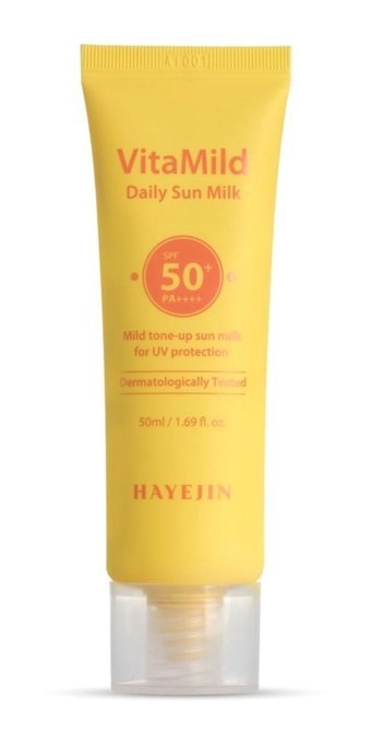 Hayejin Sun Protection 50 Faktör Tüm Ciltler İçin Leke Karşıtı Nemlendirici Yaşlanma Karşıtı Yağsız Suya Dayanıklı Yüz ve Vücut Güneş Kremi 50 ml