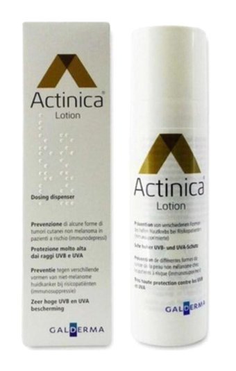 Daylong Actinica 50 Faktör Tüm Ciltler İçin Nemlendirici Suya Dayanıklı Yüz Güneş Losyonu 80 ml