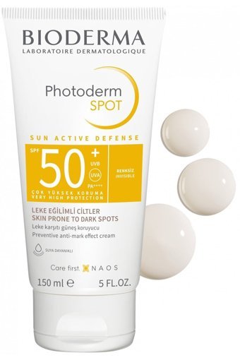 Bioderma Photoderm 50 Faktör Tüm Ciltler İçin Leke Karşıtı Nemlendirici Yağsız Suya Dayanıklı Yüz ve Vücut Güneş Sütü 150 ml