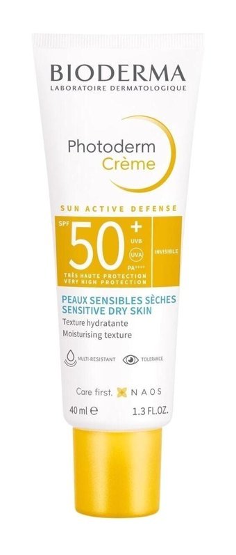 Bioderma Photoderm 50 Faktör Kuru Ciltler İçin Nemlendirici Suya Dayanıklı Yüz Güneş Kremi 40 ml
