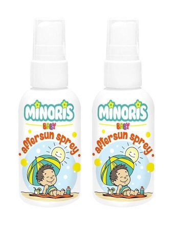 Minoris 50 Faktör Tüm Ciltler İçin Nemlendirici Suya Dayanıklı Yüz Güneş Kremi 2x100 ml