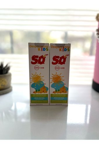 Dexpantonne 50 Faktör Tüm Ciltler İçin Leke Karşıtı Nemlendirici Yağsız Suya Dayanıklı Yüz ve Vücut Güneş Kremi 2x50 ml