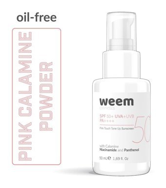 Weem Renkli 50 Faktör Tüm Ciltler İçin Leke Karşıtı Nemlendirici Kapatıcılı Yağsız Suya Dayanıklı Yüz Güneş Kremi 50 ml