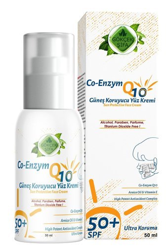 Gökçek Şifa 50 Faktör Tüm Ciltler İçin Nemlendirici Suya Dayanıklı Yüz ve Vücut Güneş Kremi 50 ml