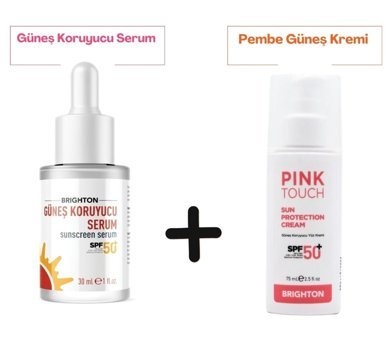 Brighton Skin Care 50 Faktör Tüm Ciltler İçin Leke Karşıtı Nemlendirici Yağsız Suya Dayanıklı Yüz ve Vücut Güneş Kremi 50 ml