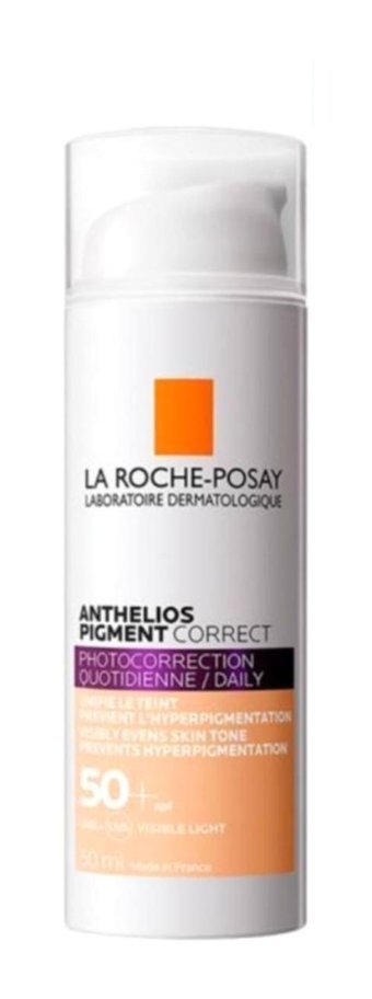 La Roche Posay Anthelios Renkli 50 Faktör Tüm Ciltler İçin Nemlendirici Kapatıcılı Suya Dayanıklı Yüz Güneş Kremi 50 ml