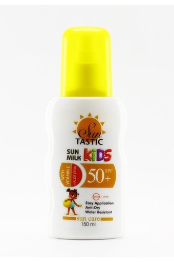 Suntastic 50 Faktör Tüm Ciltler İçin Nemlendirici Suya Dayanıklı Yüz Güneş Losyonu 150 ml