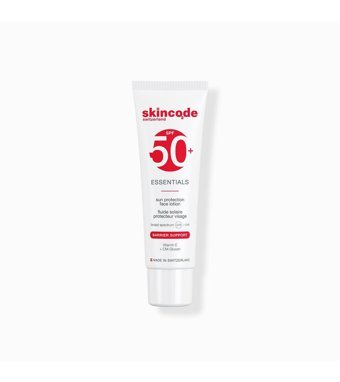 Skincode Sun Protection 50 Faktör Tüm Ciltler İçin Nemlendirici Suya Dayanıklı Yüz ve Vücut Güneş Kremi 50 ml