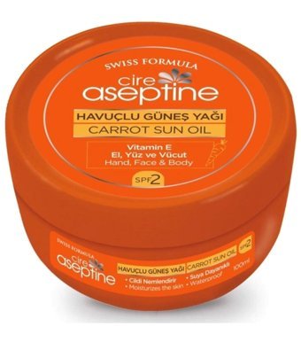 Cire Aseptine Sun 50 Faktör Tüm Ciltler İçin Leke Karşıtı Nemlendirici Yağsız Suya Dayanıklı Yüz ve Vücut Güneş Kremi 100 ml
