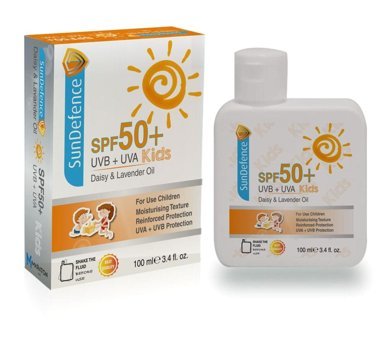 Sundefence 50 Faktör Yağlı Ciltler İçin Nemlendirici Suya Dayanıklı Yüz Güneş Kremi 100 ml