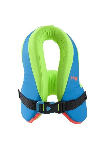 Decathlon 8491741 25 Newton Çocuk Mavi - Yeşil 15 - 25 kg Can Yeleği