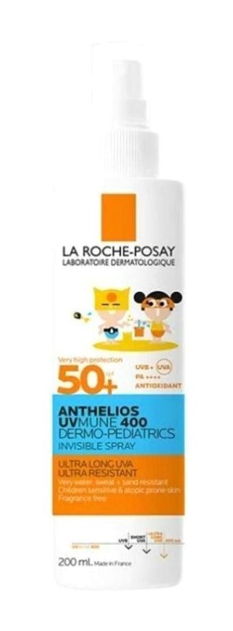 La Roche Posay Anthelios 50 Faktör Tüm Ciltler İçin Nemlendirici Suya Dayanıklı Yüz ve Vücut Güneş Kremi 200 ml