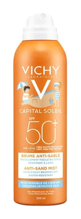 Vichy 50 Faktör Tüm Ciltler İçin Nemlendirici Suya Dayanıklı Yüz ve Vücut Güneş Kremi 200 ml