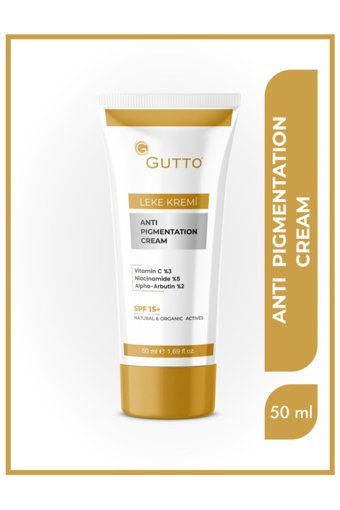 Gutto 50 Faktör Tüm Ciltler İçin Leke Karşıtı Nemlendirici Suya Dayanıklı Yüz Güneş Kremi 50 ml