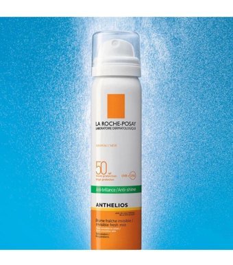 La Roche Posay Anthelios Anti Shine 50 Faktör Tüm Ciltler İçin Nemlendirici Suya Dayanıklı Yüz ve Vücut Güneş Kremi 50 ml