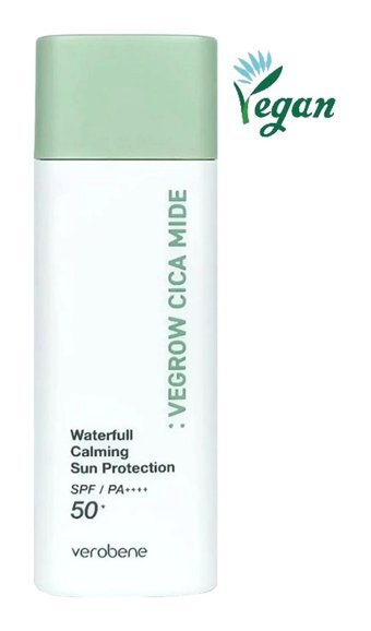 Verobene Sun Cream 50 Faktör Tüm Ciltler İçin Leke Karşıtı Nemlendirici Yağsız Suya Dayanıklı Yüz ve Vücut Güneş Kremi 50 ml