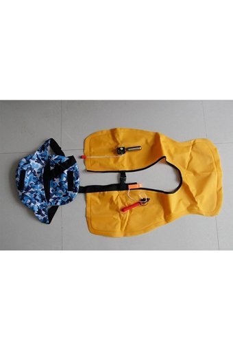 Strongjacket 150 Newton Şişme Sertifikalı Yetişkin Sarı L Can Yeleği